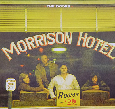 THE DOORS - Morrison Hotel Hard Rock Cafe (Canadian and German Releases)  album front cover vinyl record